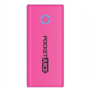 Pink Tzumi PocketJuice Mini Portable Charger - 4,000 mAh